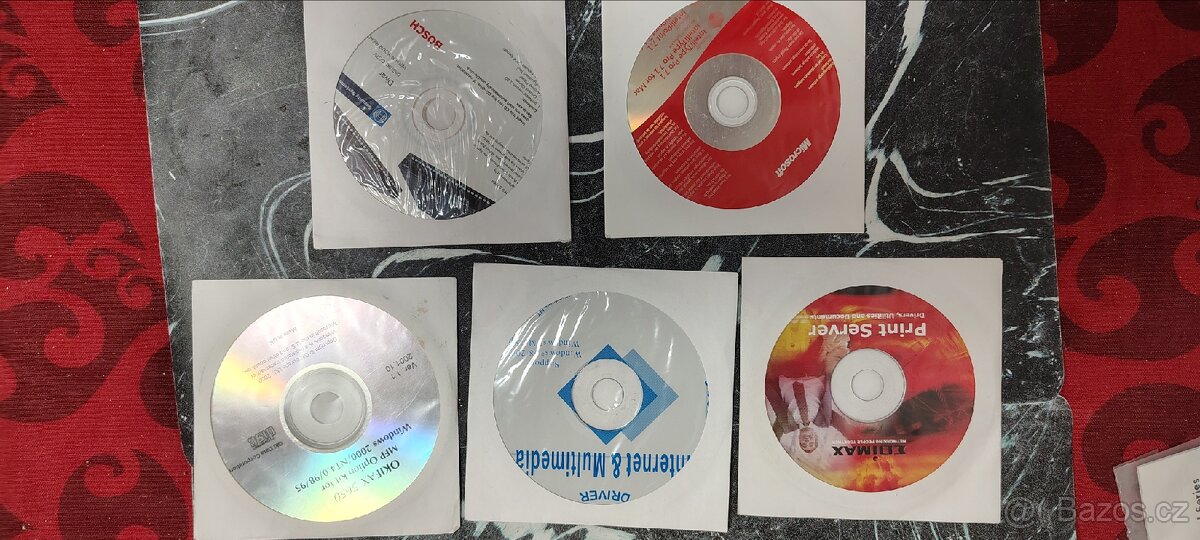 Sada RETRO CD a software – Ovladače, Antiviry, Disketa - 5