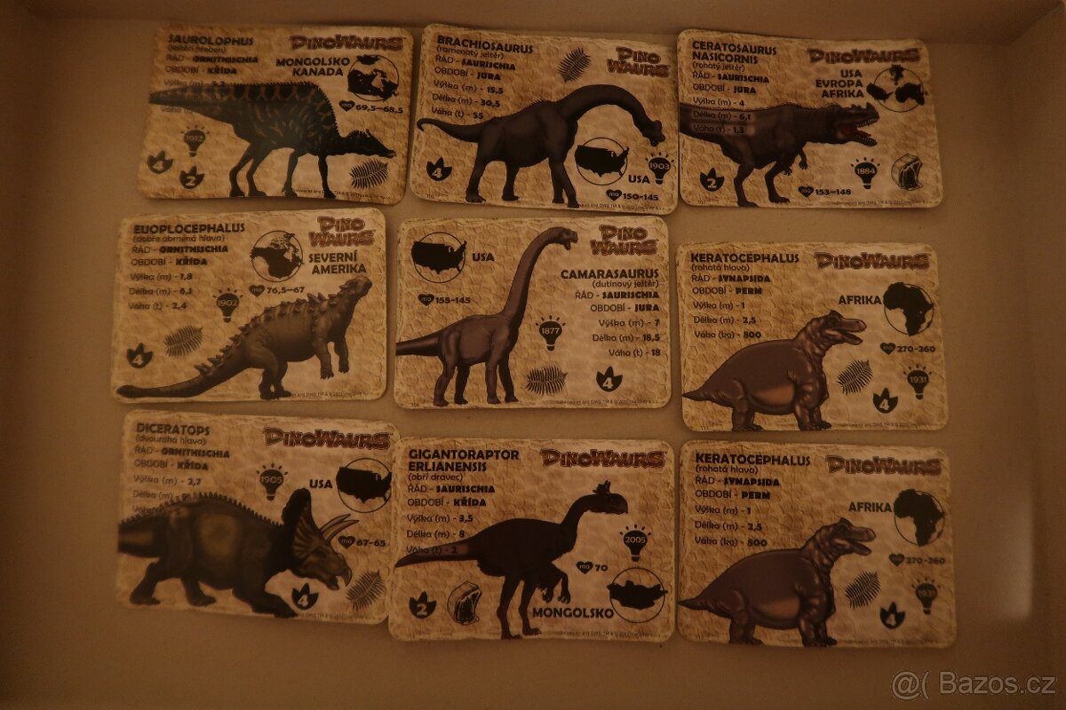 Dinosauři různé druhy - 5