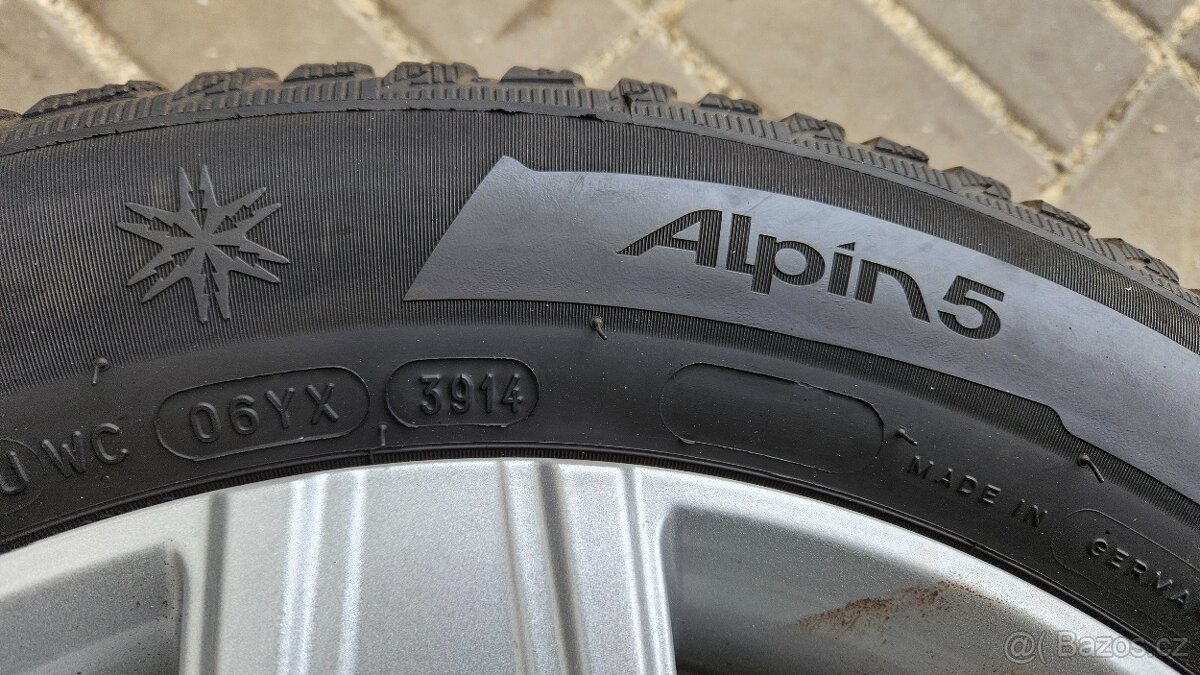 Zimní Sada Alu 5x112 205/55 R16 Michelin - 5