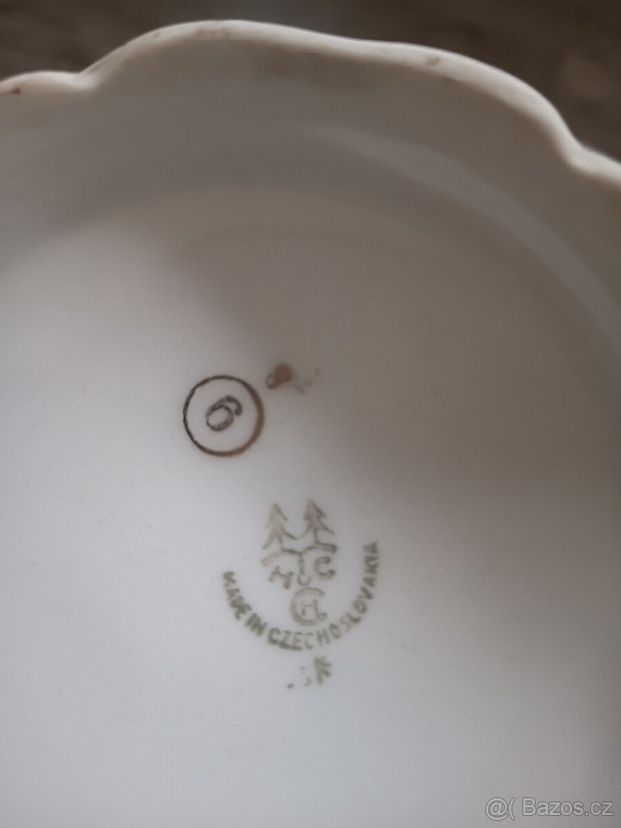 Porcelanový čajový servis - 5