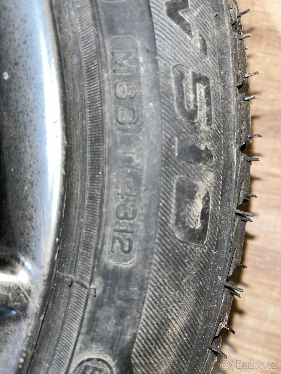 /// Alu kola BROCK R15 Mercedes W168 - ZIMNÍ PNEU /// - 5