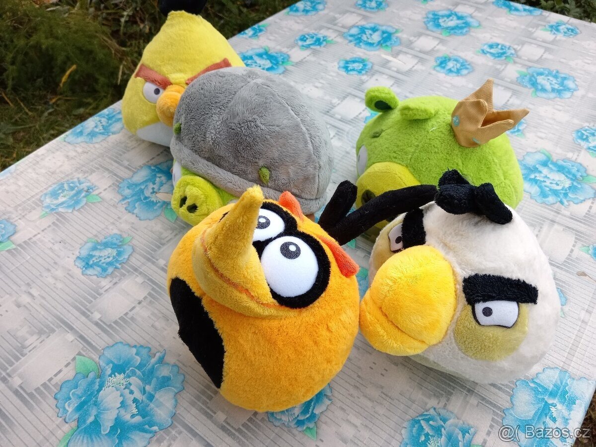 plyšáci Angry Birds hlavy - 5