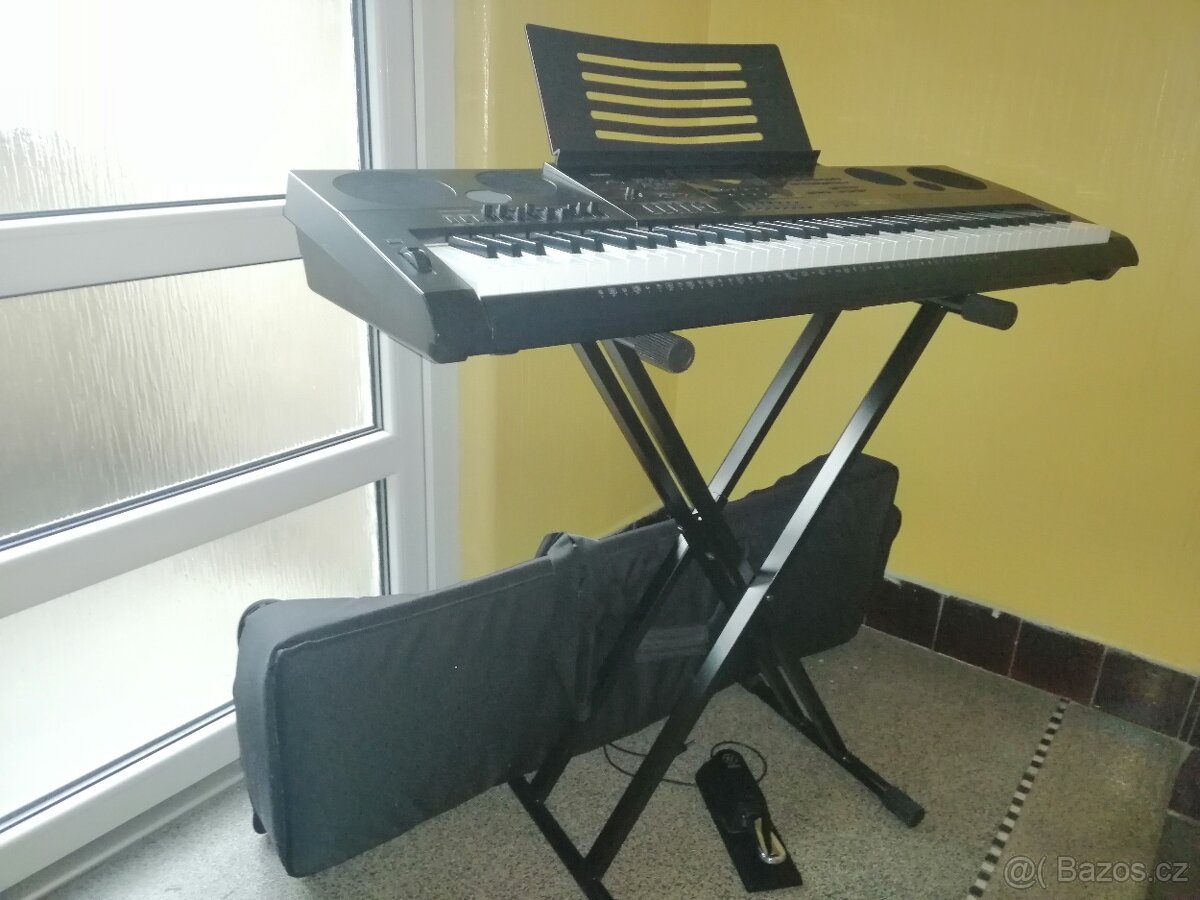 CASIO WK 7600 -6,5 oktáv, 76 klapek, SET - 5