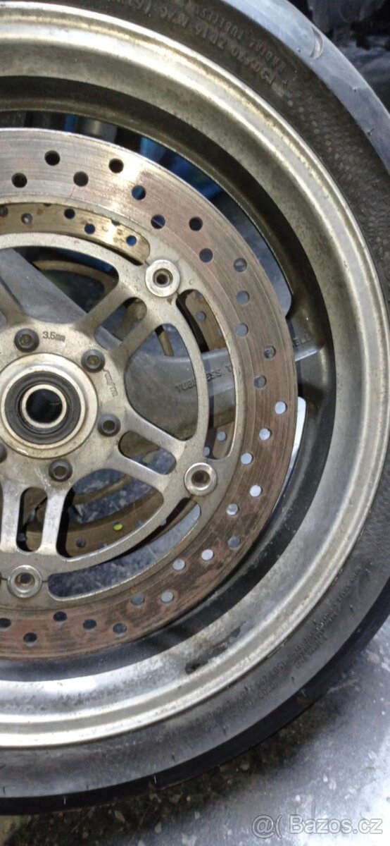 Brzdové kotouče 2ks, tloušťka 4mm CB600F Hornet - 5