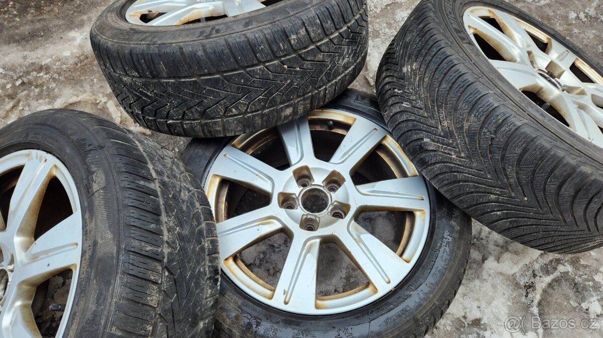 ALU kola R17 originál Audi A4 - 5