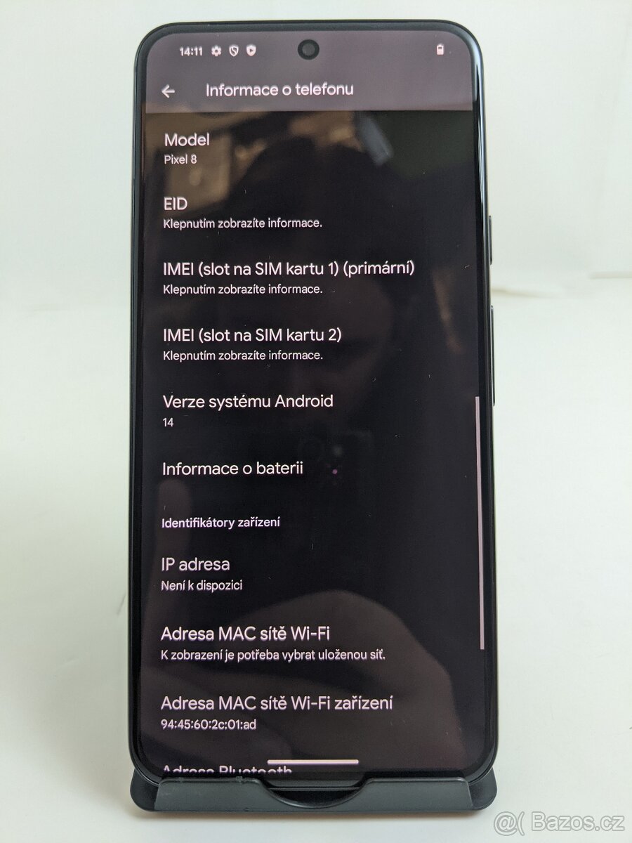 Google Pixel 8 8/128gb black. Záruka 6 měsíců - 5