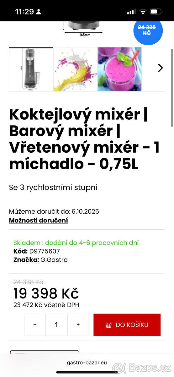 Shaker Hamilton Beach koktejlový mixer - 5