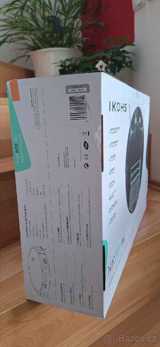 NOVÝ robotický vysavač IKOHS NetBot - 5