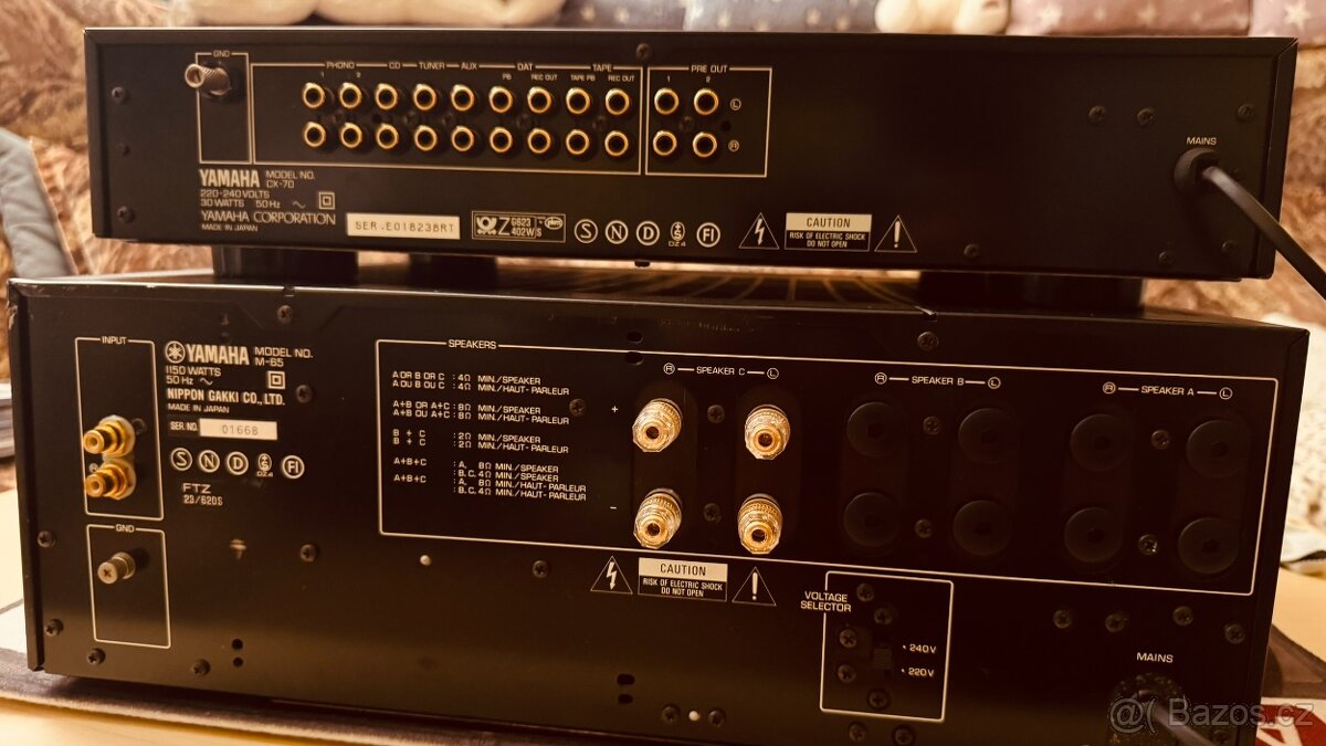 Yamaha M 65 a CX 70 - 5