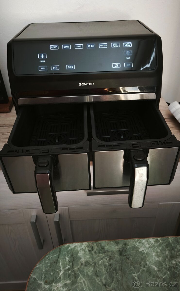 Prodám horkovzdušnou fritézu Sencor - 5