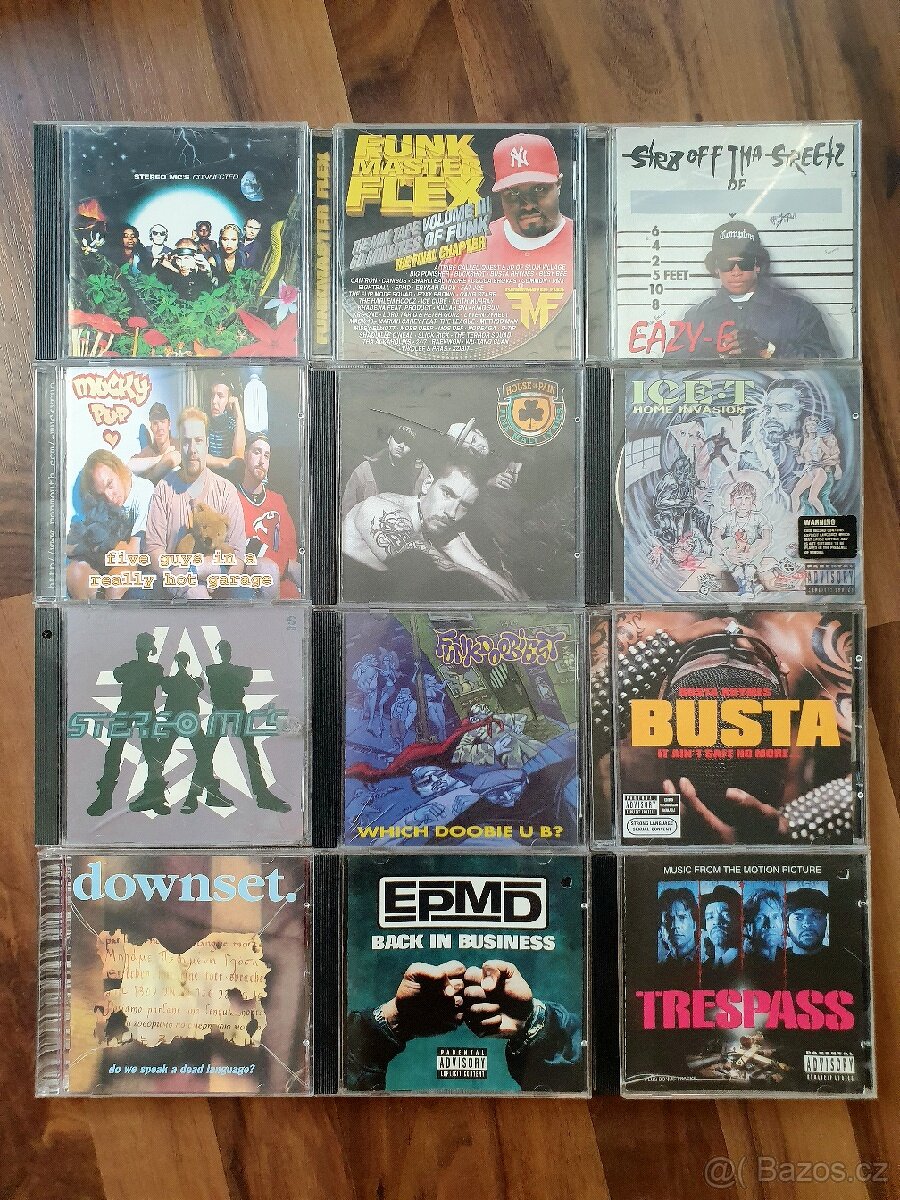 Ice-T, Master P, Cypress Hill atd Cd's - 5