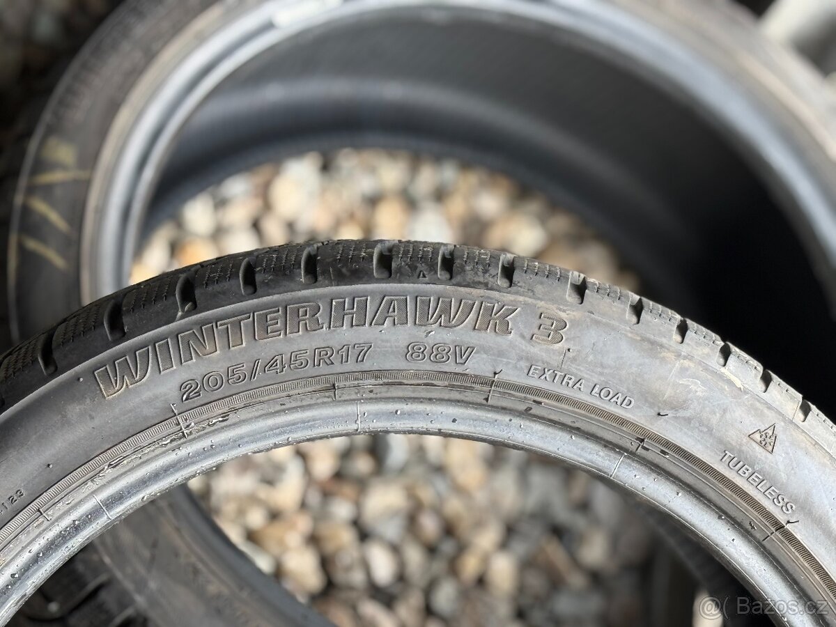 205/45/17 - Firestone zimní pár pneu - 5