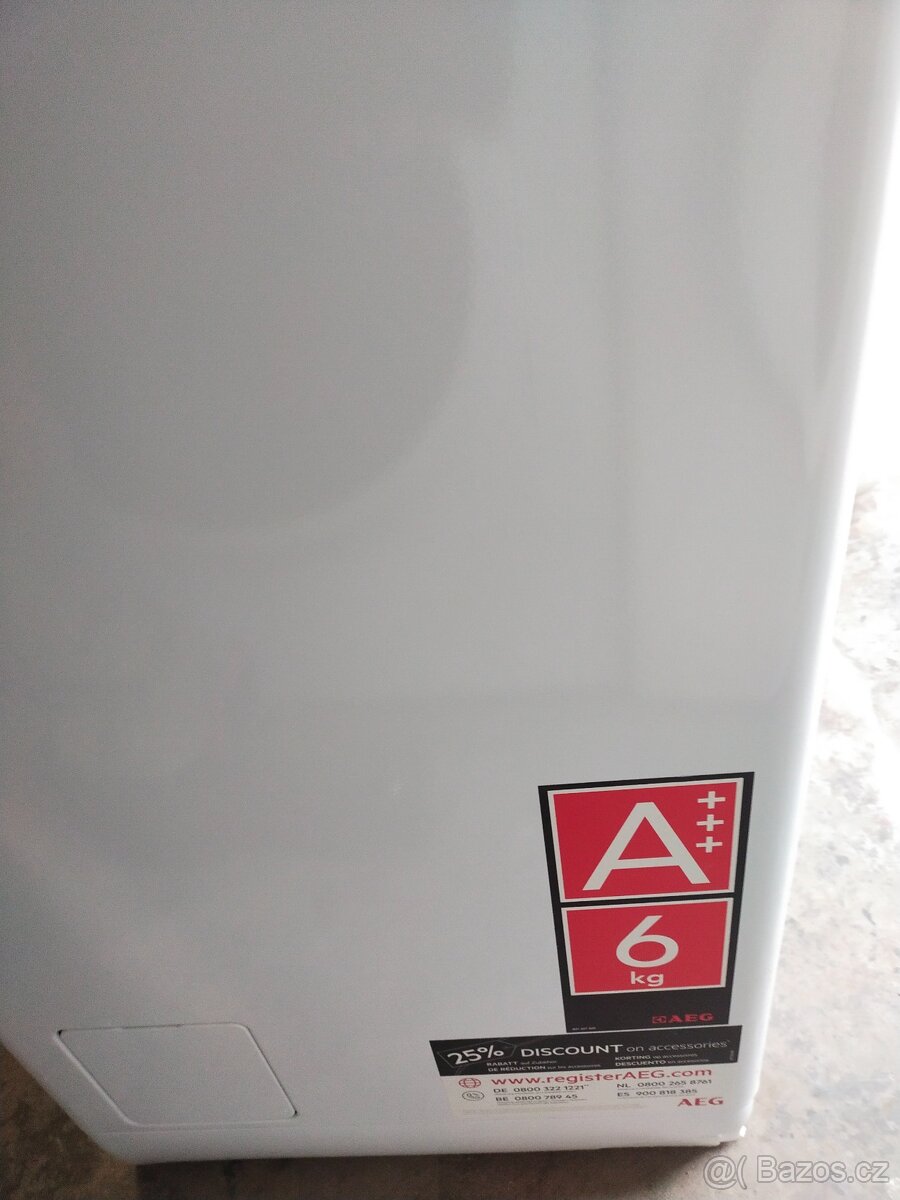 Prodám plně funkční digitální pračku značky AEG-6 kg-DOVEZU- - 5