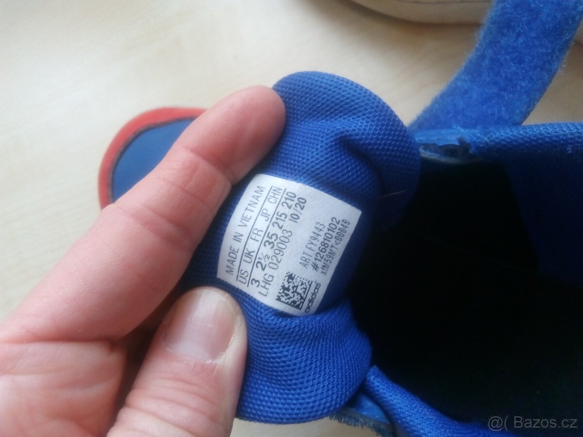 Dětské botasky ADIDAS vel.35 - 5