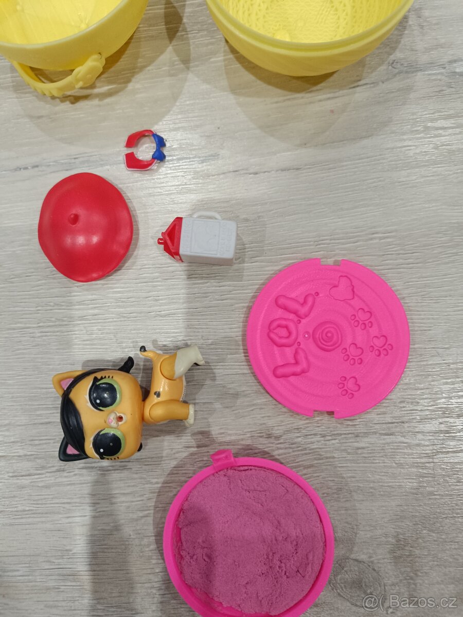 MGA LOL Surprise Pets series_růžová a žlutá koule - 5