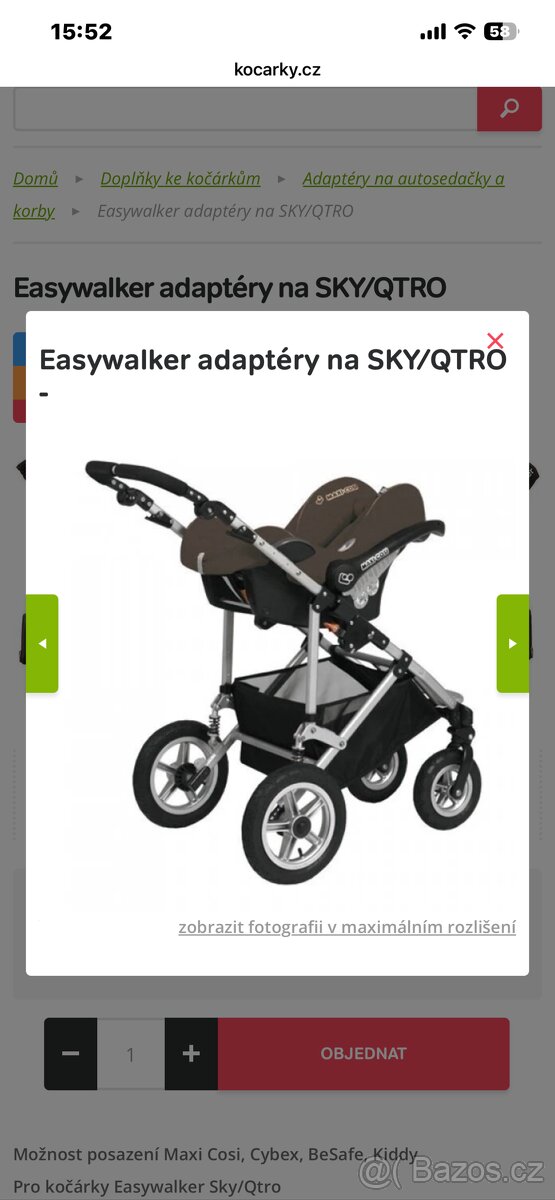 Easywalker Qtro včetně příslušenství - 5