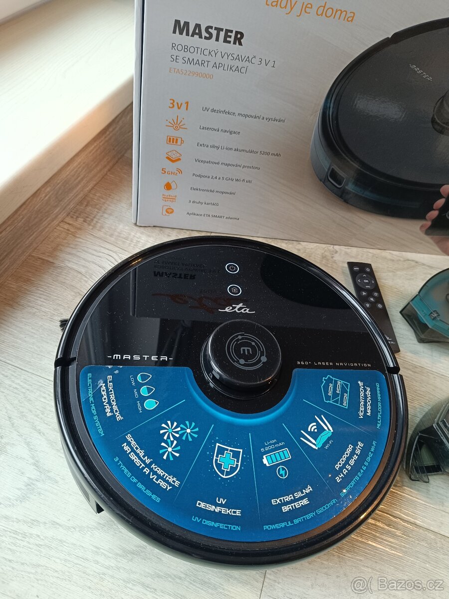 Robotický vysavač ETA Master 3V1 - 5