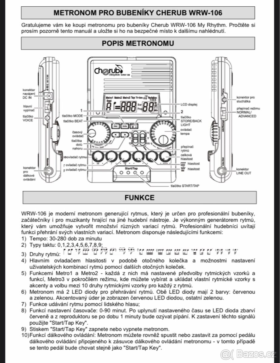 Metronom Cherub WRW 106 - 5