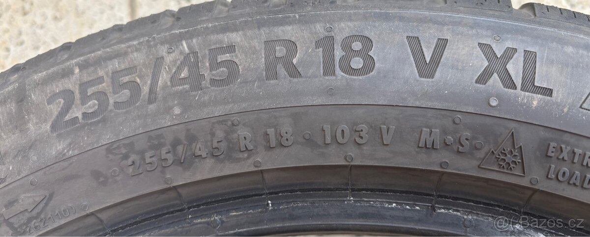 Zimní pneu Continental 255/45 R18 103V - 5