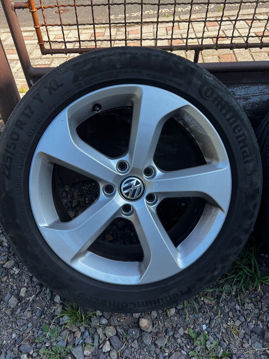 Original alu kola VW BROOKLYN 5x112 r17 - 5
