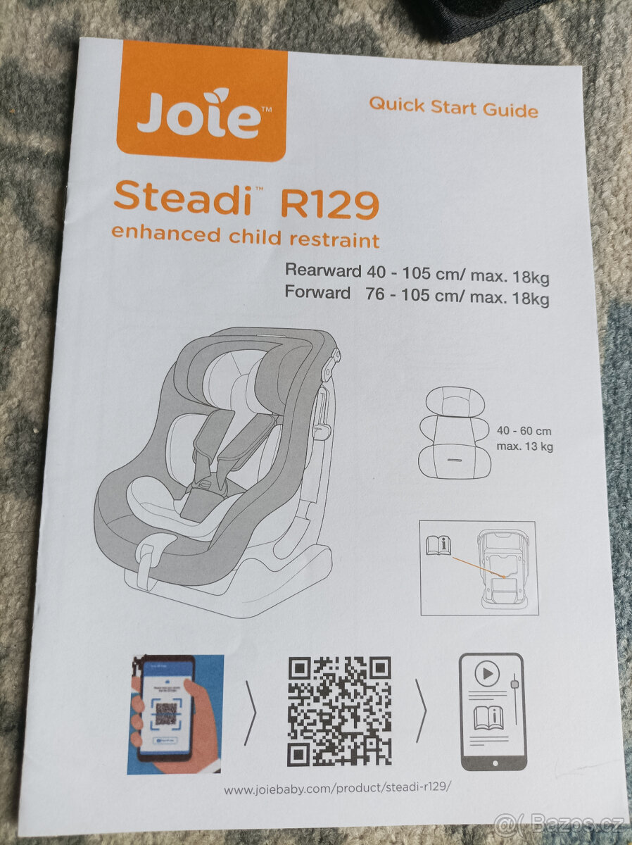 Autosedačka Joie Steadi od 0 do 18 kg - 5