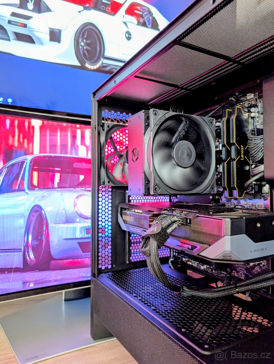 Herní PC na AM5– RX9070XT/7500x3d/B850/32GB/850W/Win11 - 5