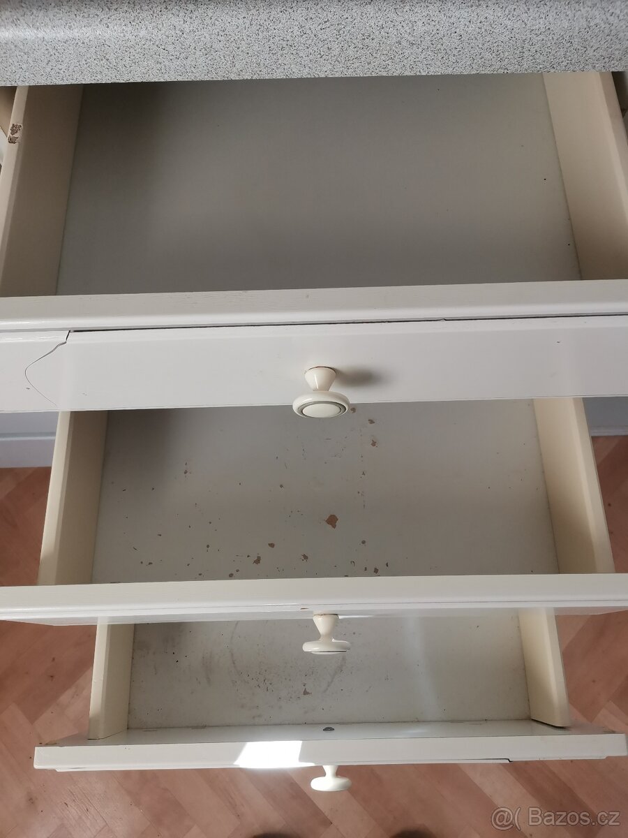 Kuchyňská linka Koryna - vanilková (bílá) - 5