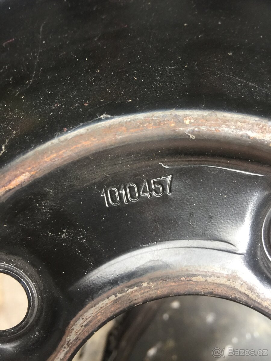 Ocelový plechový disk 14 - 5,5 J x 14 H2 - 5