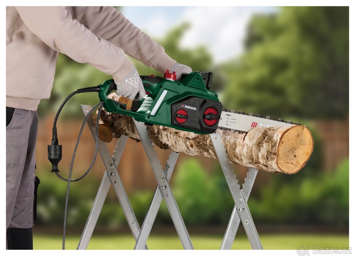 Nová elektrická řetězová pila Parkside 2200W - 5