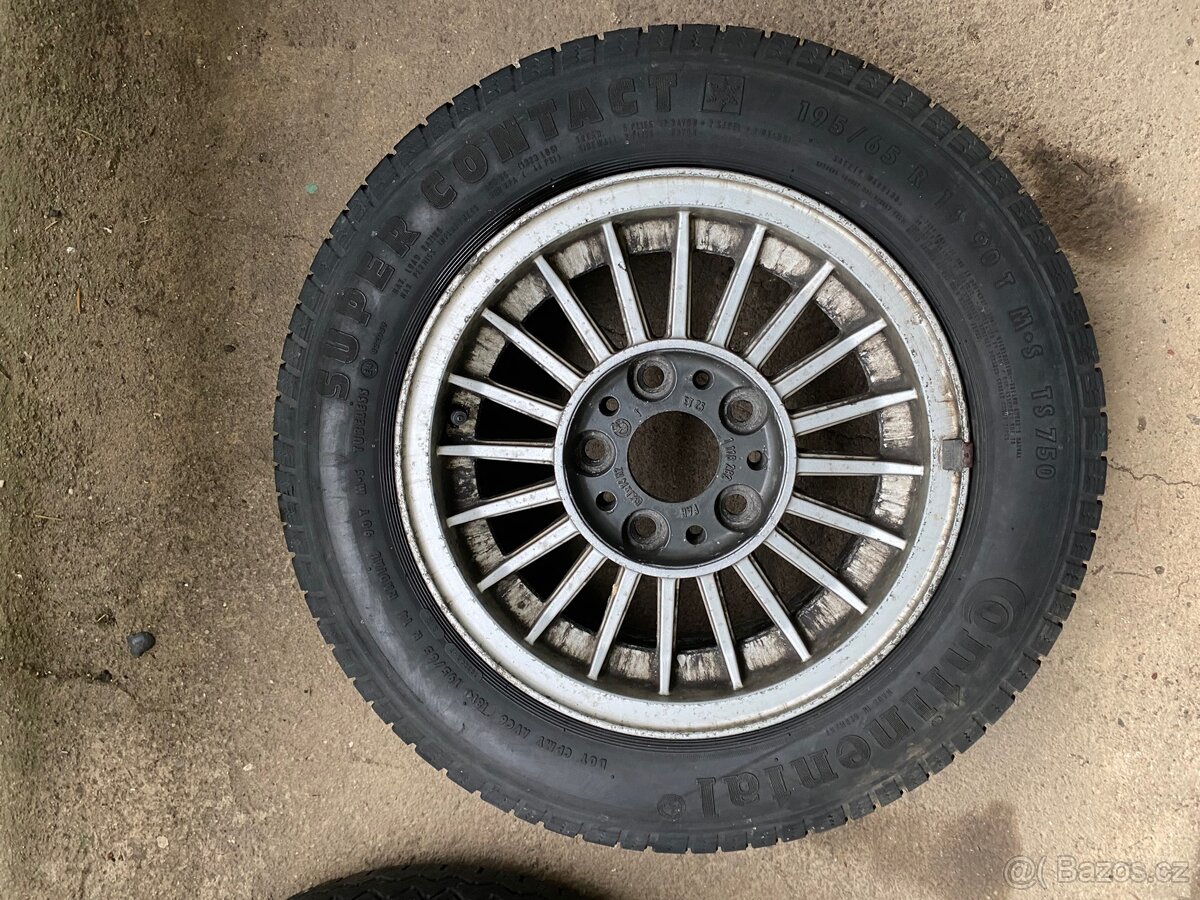 Retro alu kola BMW ,,14” - 5