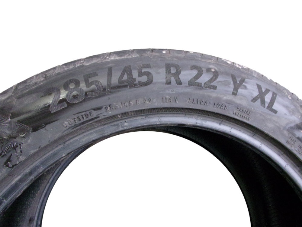 2x letní pneu 285/45/22 CONTINENTAL PremiumContact 6 - 5