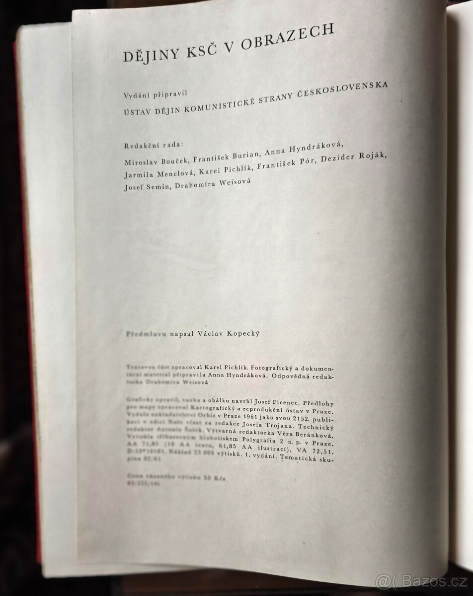 Dějiny KSČ v obrazech - 1961 - 5