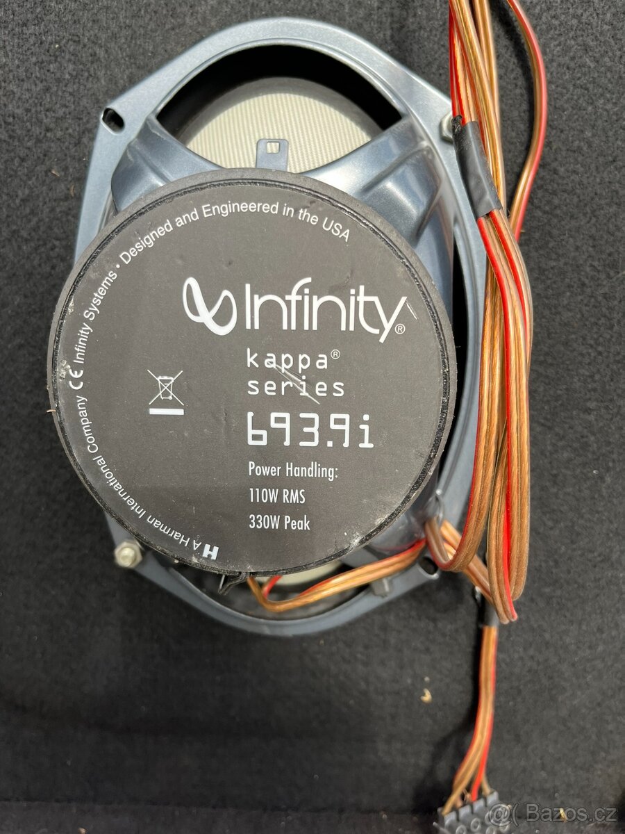 VW GOLF IV - zadní plato s repro INFINITY Kappa - 5
