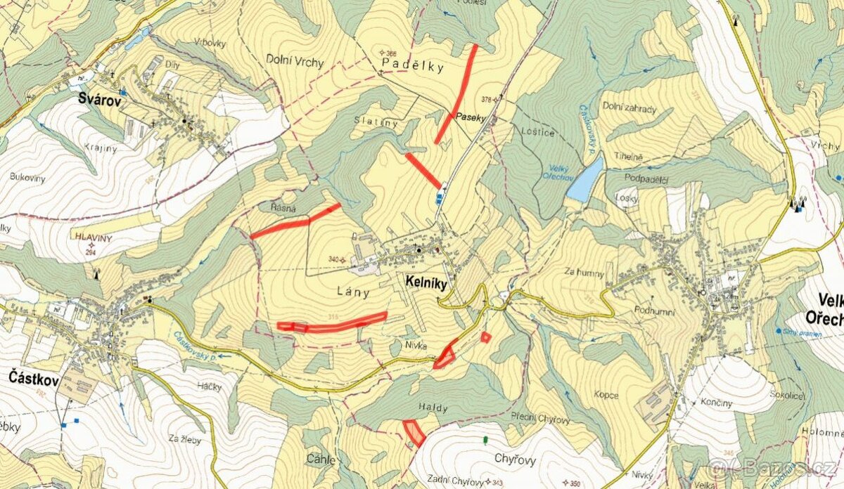 Zemědělská půda, prodej, Kelníky, Zlín - 5