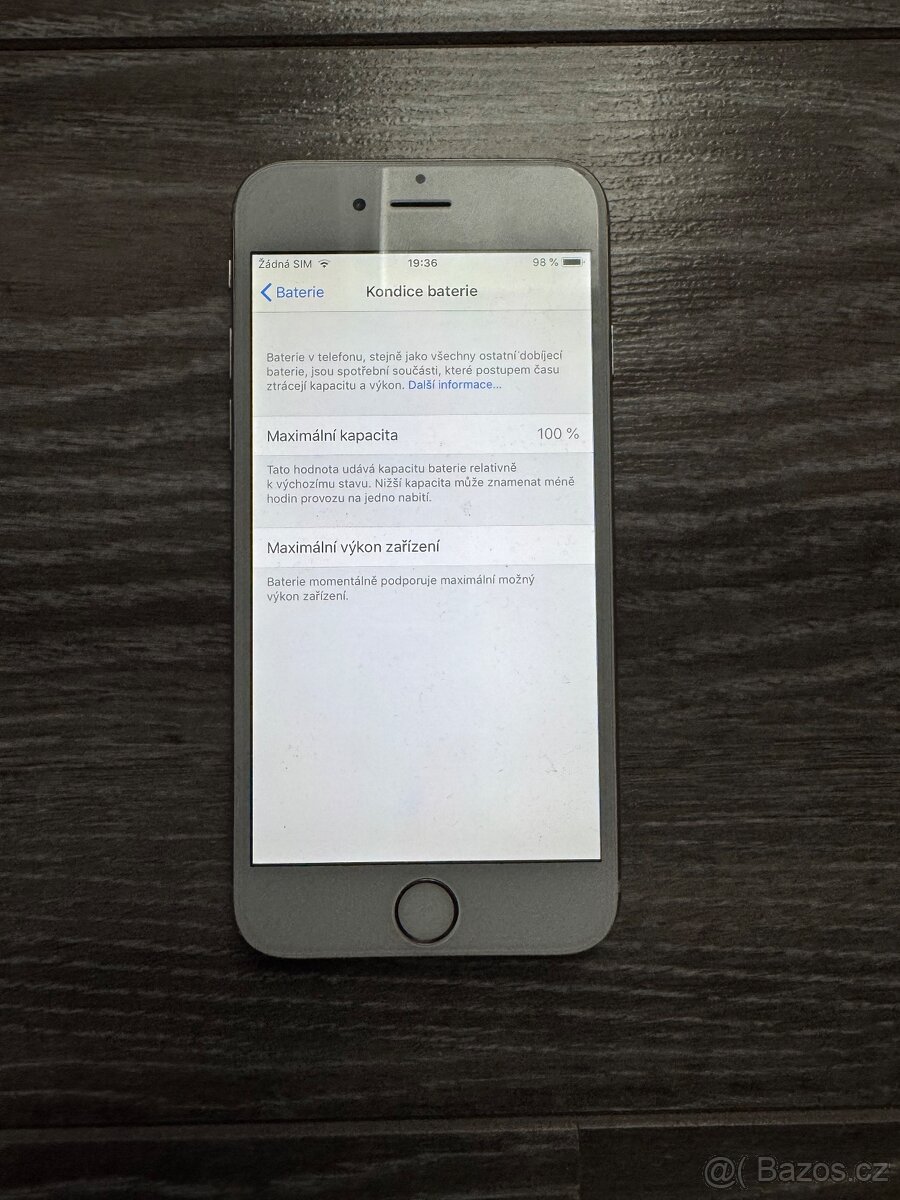 Apple iPhone 6 128GB stříbrný - 5