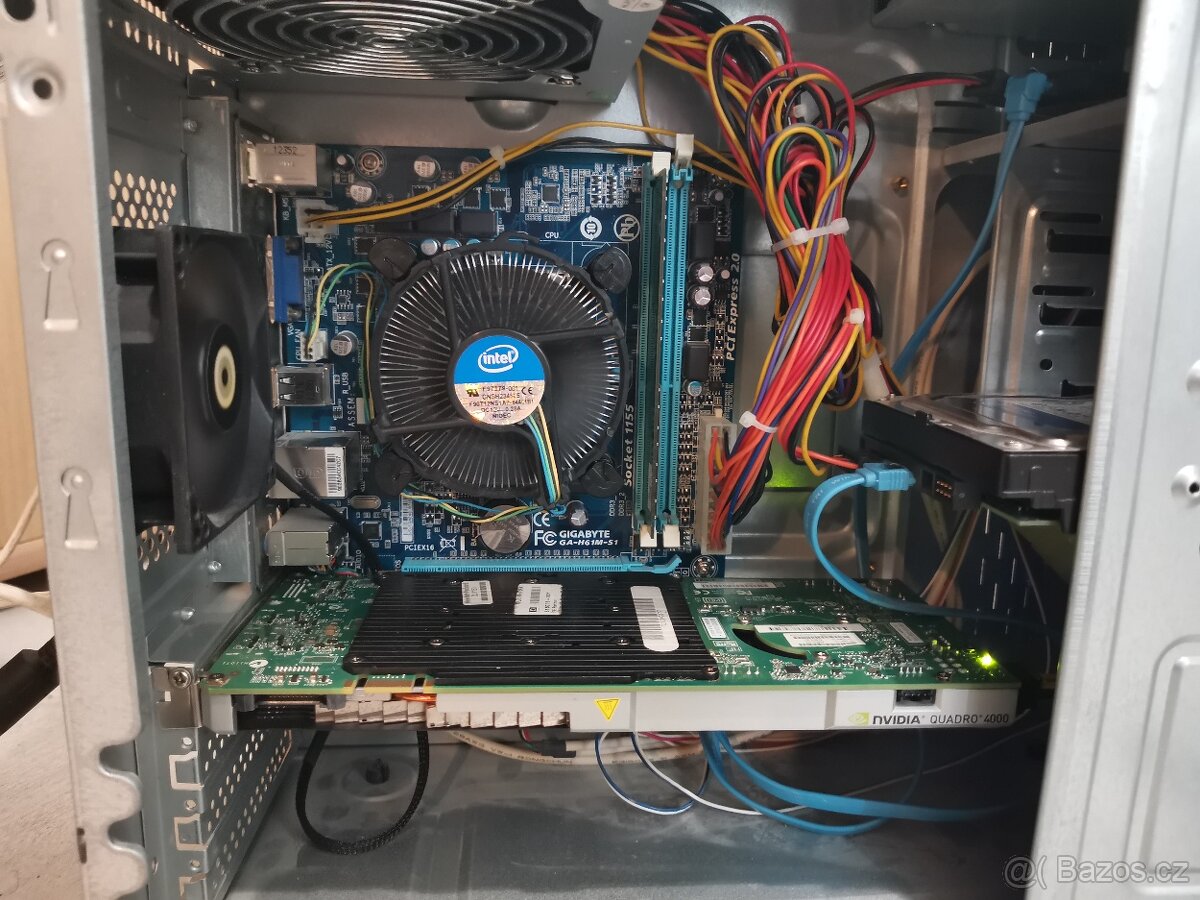 INTEL I3-3220, 4GB DDR3,NVIDIA Quadro 4000 2GB DDR5,SSD +HDD - 5