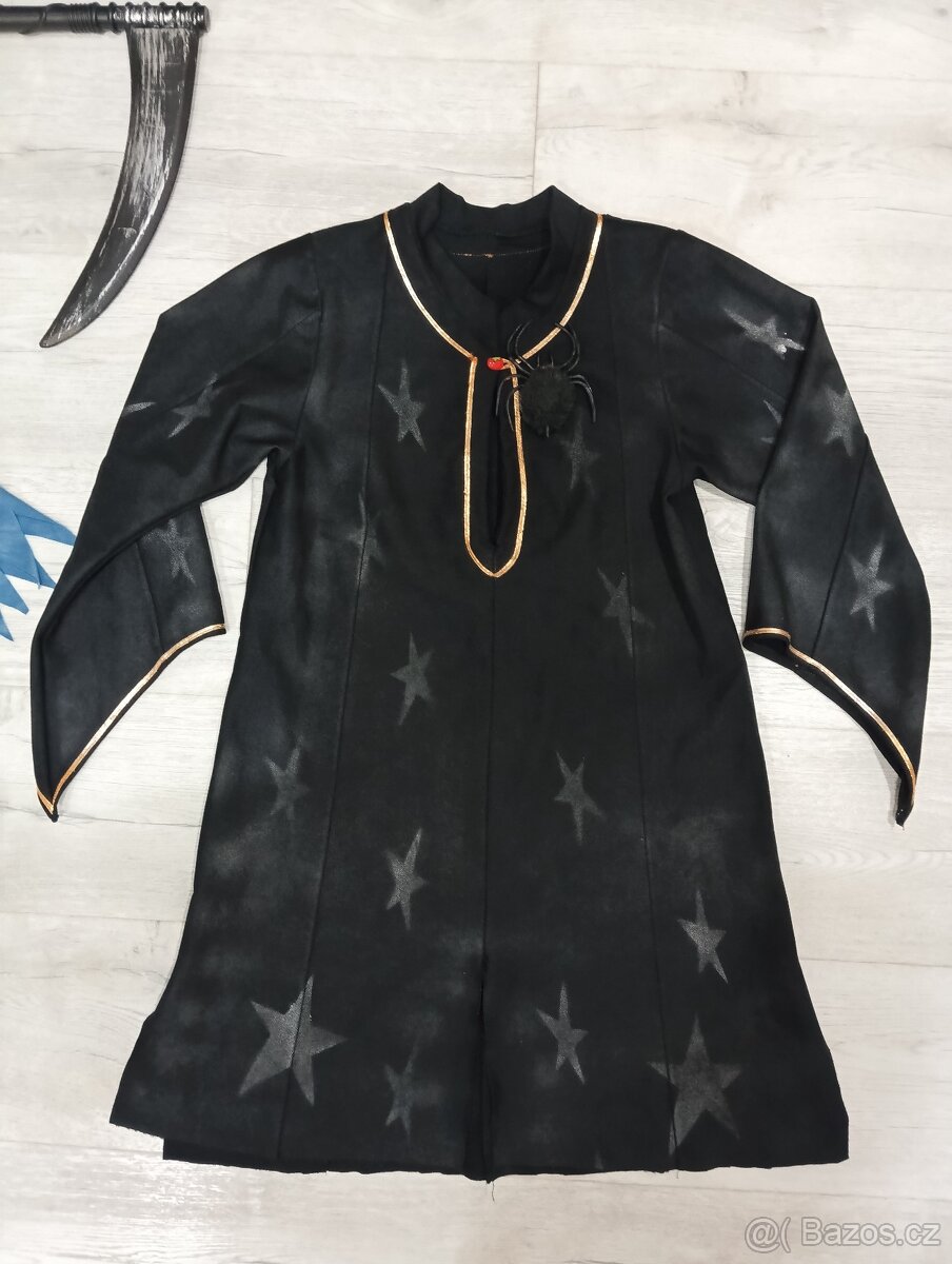 Set maškarní kostým/maska vel.140/146 - 5