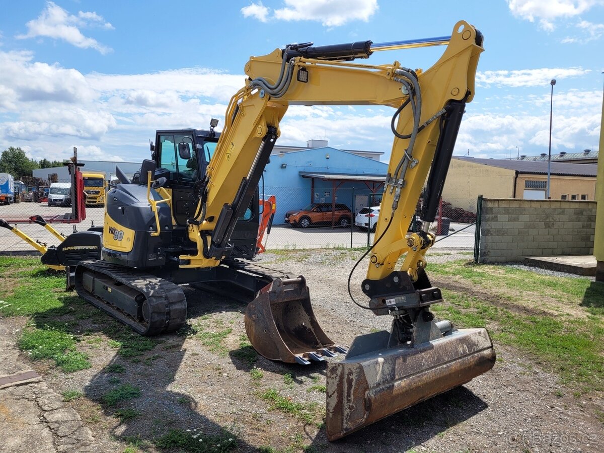 minibagr Yanmar VIO 80-1A - dělené rameno - 5