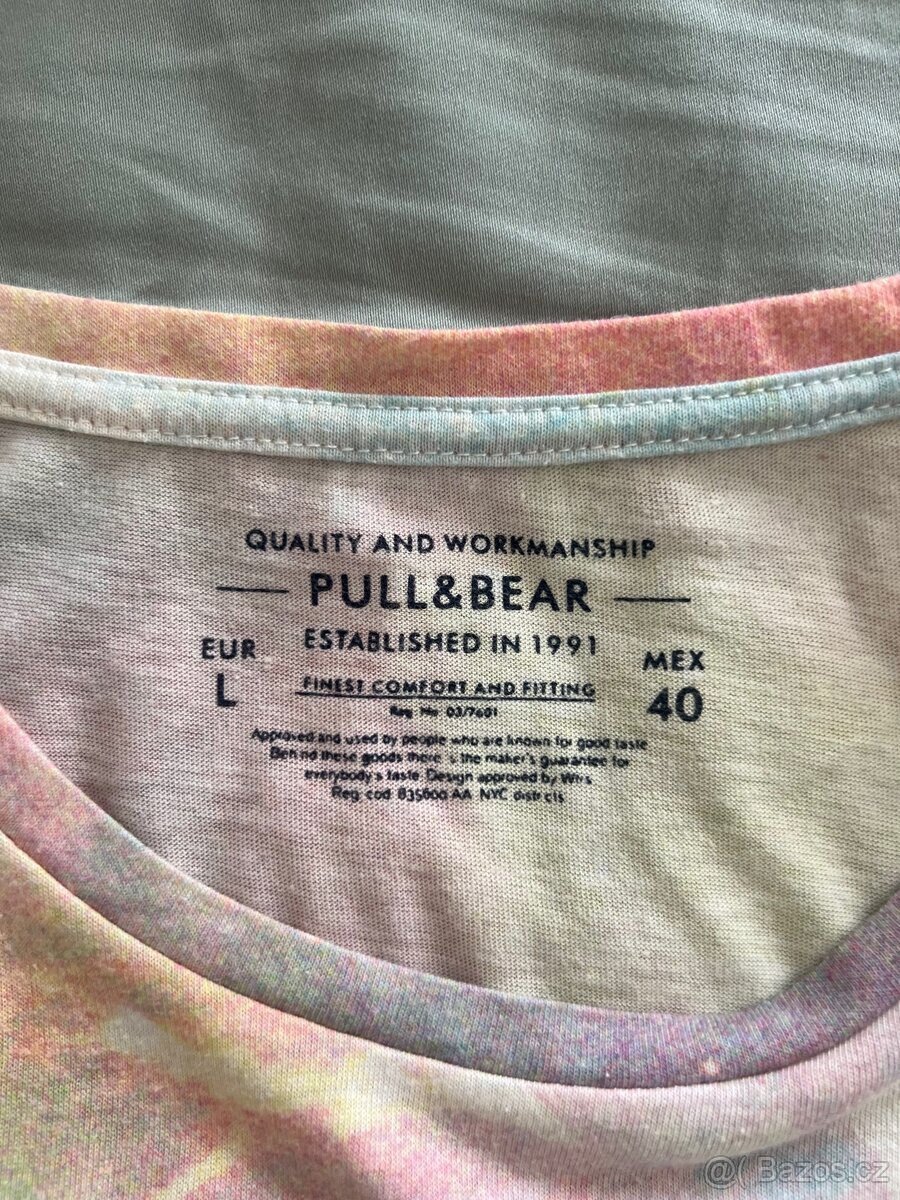 Pull&Bear multicolor tričko - 5