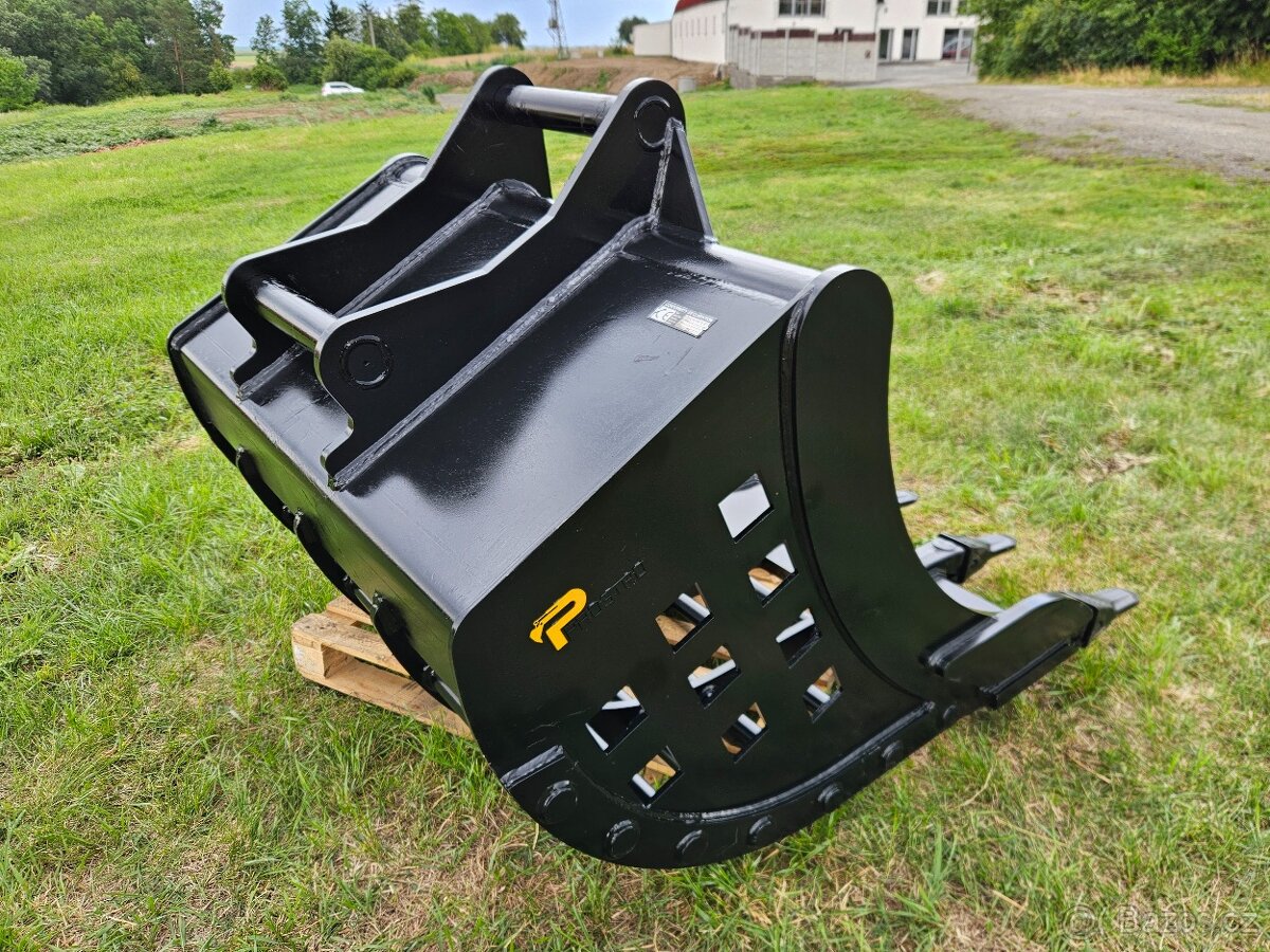 Prosévací lžíce se zuby, 150cm s upínáním S70 - 5