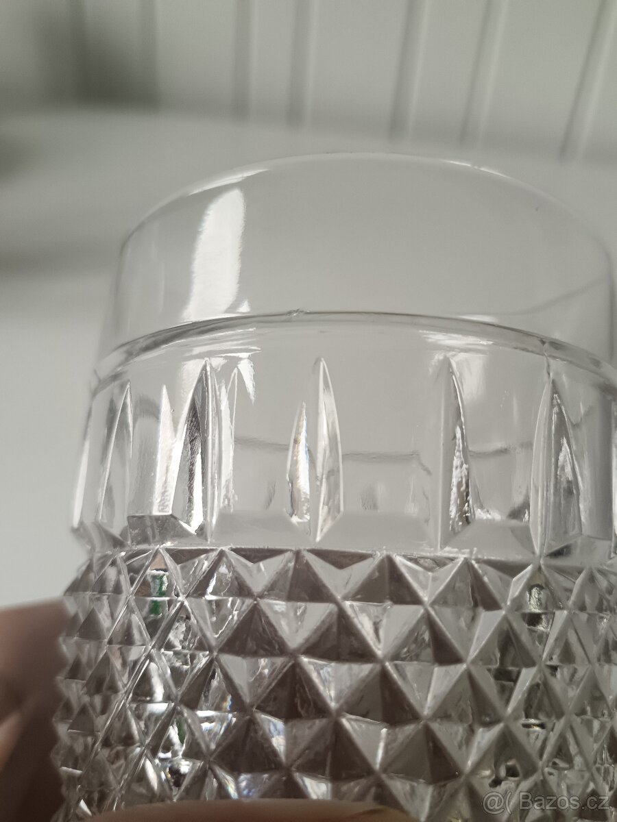 Sklenice z broušeného skla - 5