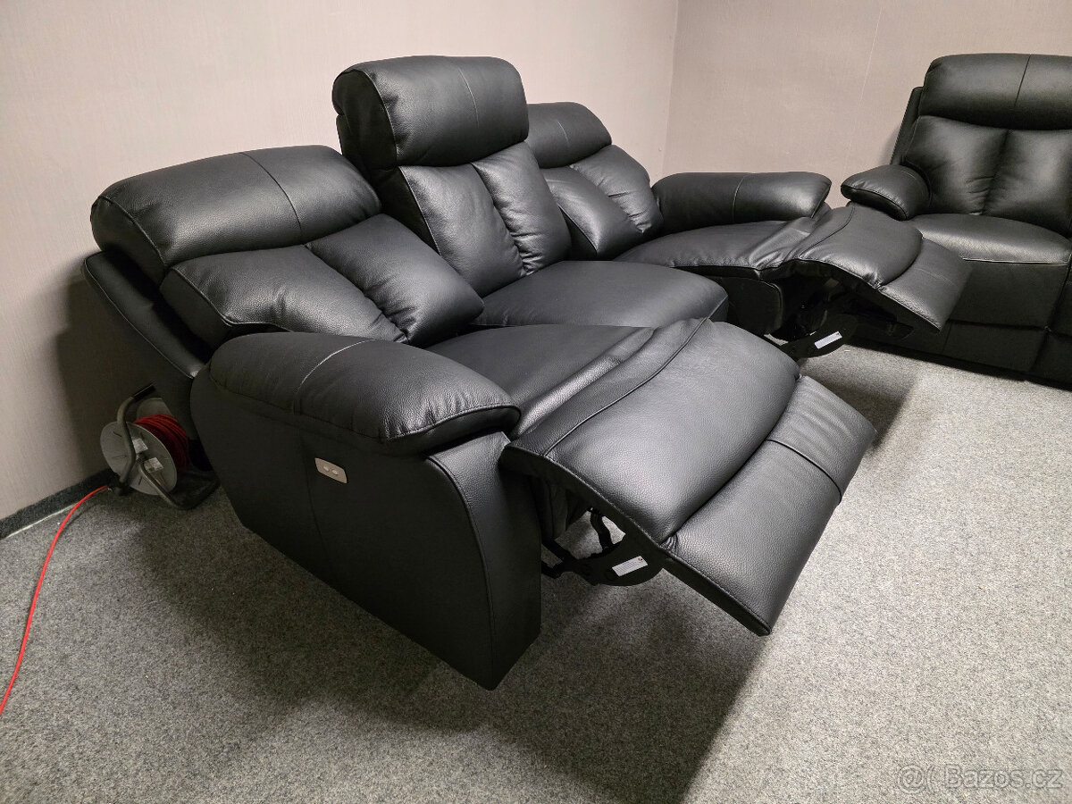 Nová značková kožená sedačka AMBRA WOHNWERT - 5