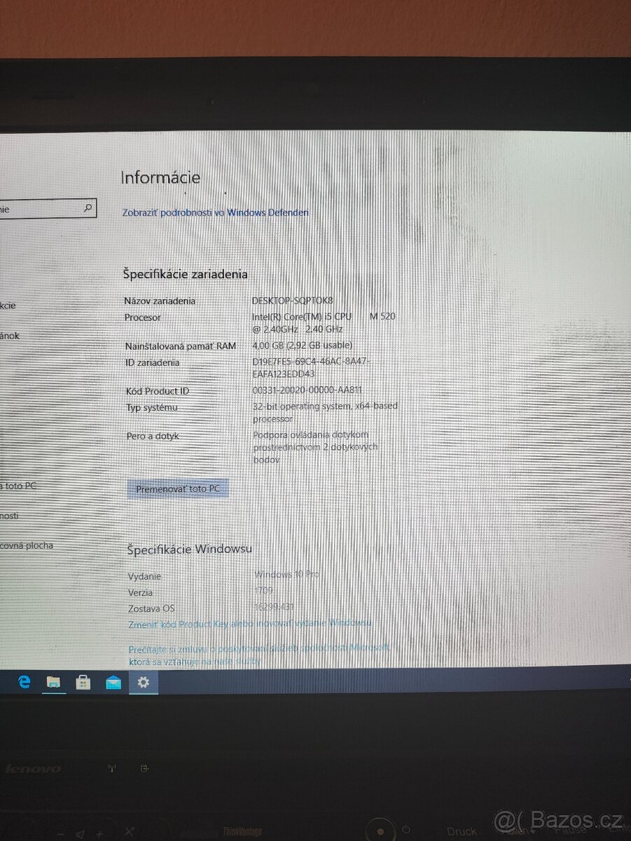ThinkPad T410s – i5 / 4 GB / 120 GB HDD - 5