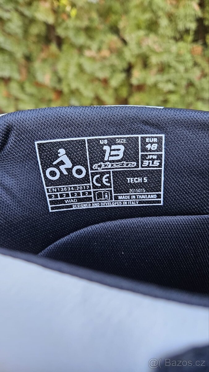 motokrosové boty Alpinestars Tech 5 – vel. 48 - 5