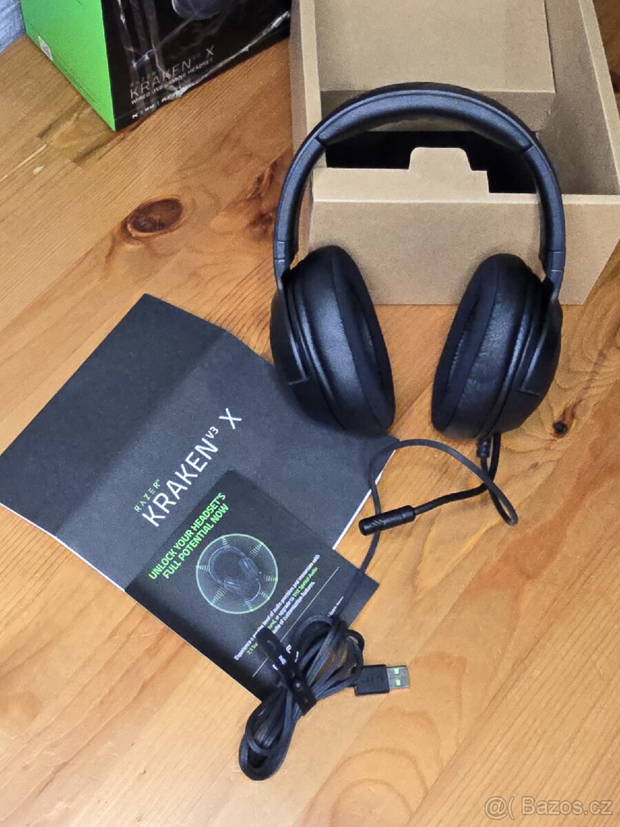 Herní sluchátka Razer Kraken V3 X (USB) - 5