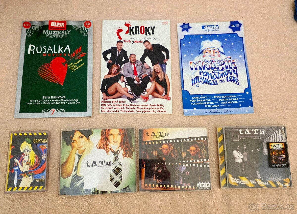 Prodám CD, DVD, MC různá hudba - 5