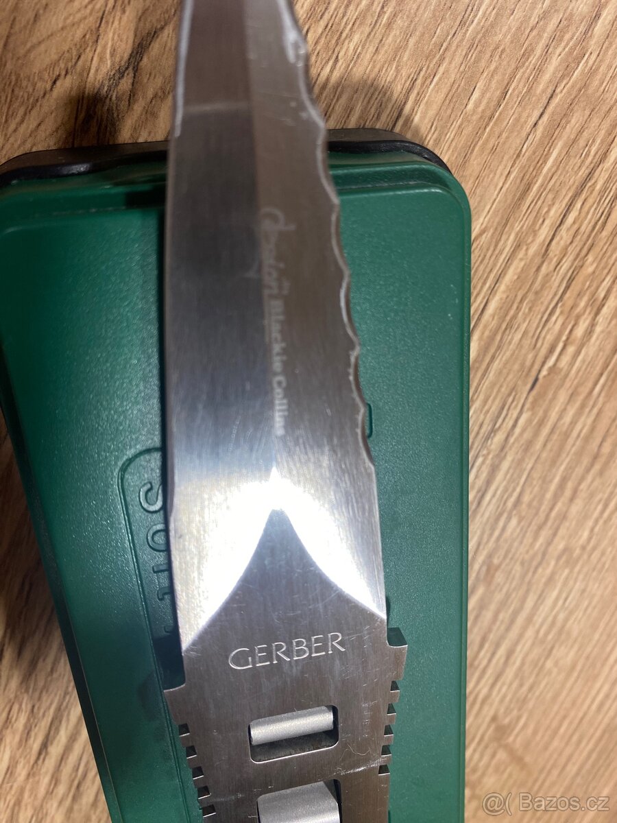 Nůž Gerber Blackie Collins Clip-Lock Surivior - 5