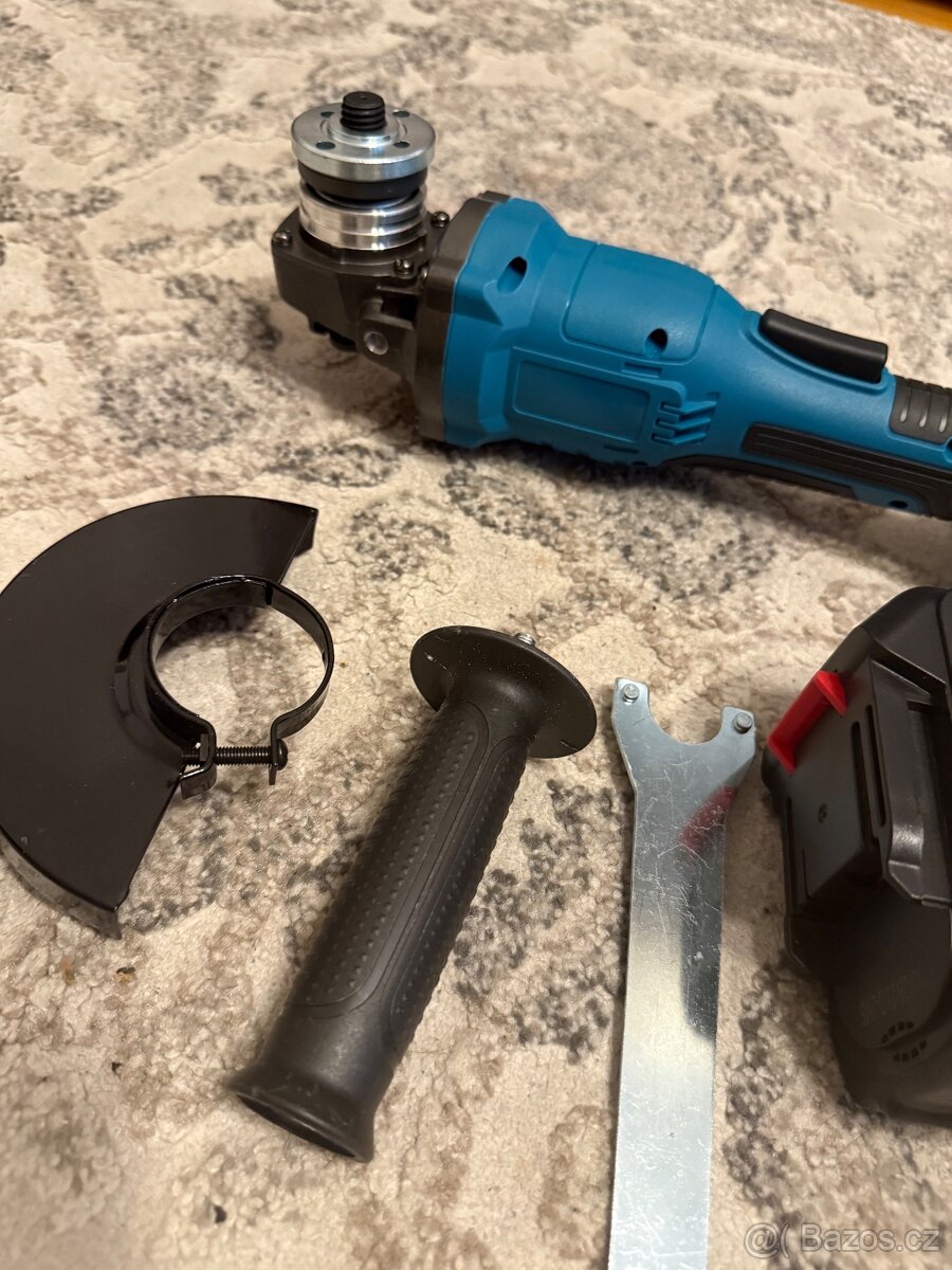 Aku flexa, uhlova bruska + baterie 21v - 5