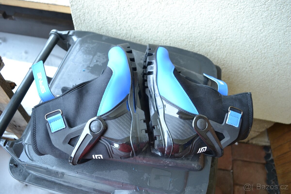 běžky 170 cm se šupinami boty EU 39 hole 150cm - 5