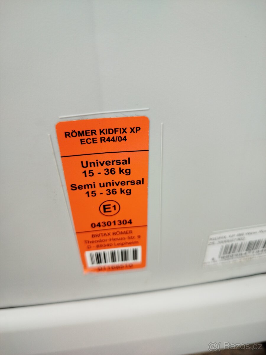 Britax Römer s ISOFIXEM od 15 do 36kg - 5